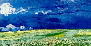 VanGogh-Wheat Field Under Clouded Sky