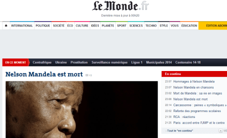 Mandela - Le Monde