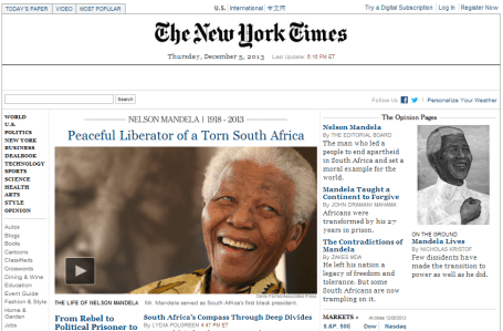 Mandela - NYT