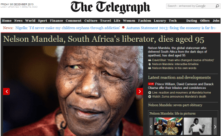 Mandela - Telegraph