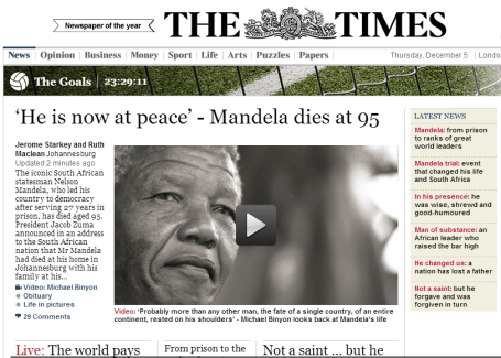 Mandela - Times